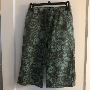 Mini Boden floral long shorts